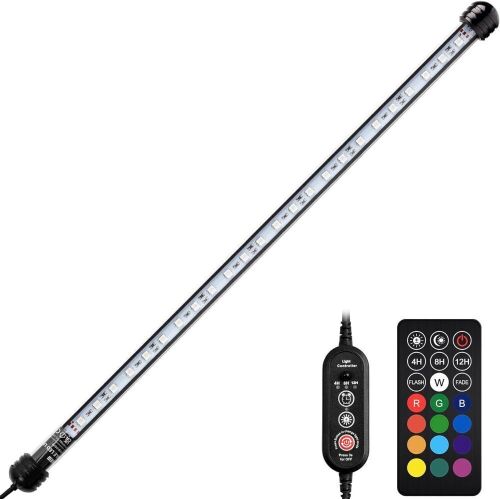 NICREW Submersible RGB Aquarium Light, 19"  - Lot 421