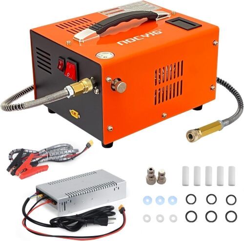 Portable PCP Air Compressor 4500PSI, 12V DC/110V AC - Lot 527