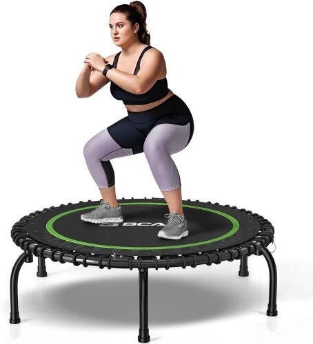 BCAN 40" Foldable Fitnesss Trampoline  - Lot 530