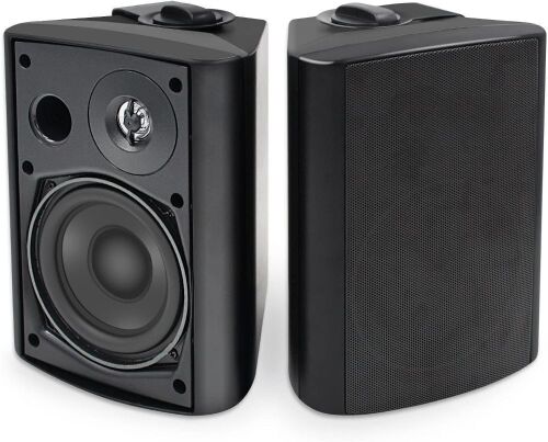 5.25" 2-Way Waterproof Outdoor Speakers, 300W, Set of 2  - Lot 245