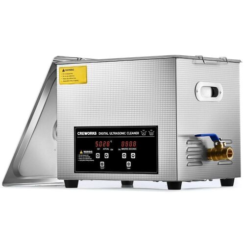 CREWORKS 10L Ultrasonic Cleaner with Heater & Timer  - Lot 94