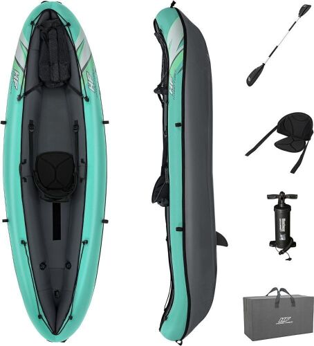 Bestway Hydro-Force 1-Person Ventura Elite Inflatable Kayak Set, 9'2" x 34"  - Lot 48