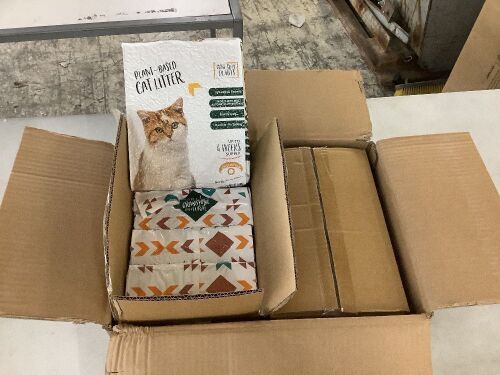 Granular Tofu Cat Litter for Automatic Self-Cleaning Litter Box Robots, 8 Pack  - Lot 555