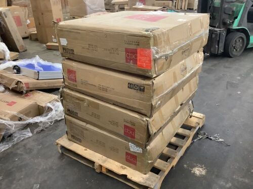 Lot of (4) Futon Sofa - Uninspected  - Lot 400