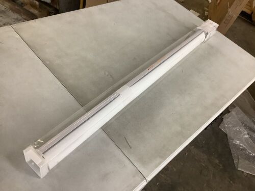 Blackout Roller Window Shades, 36" x 72", White  - Lot 411