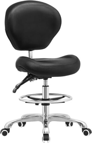 Kaleurrier Drafting Chair with Backrest & Foot Rest  - Lot 502