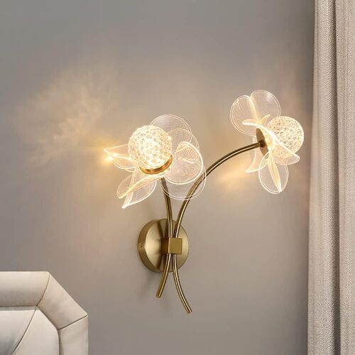 Aeyee Flower Shaped LED Wall Sconce - Lot 627