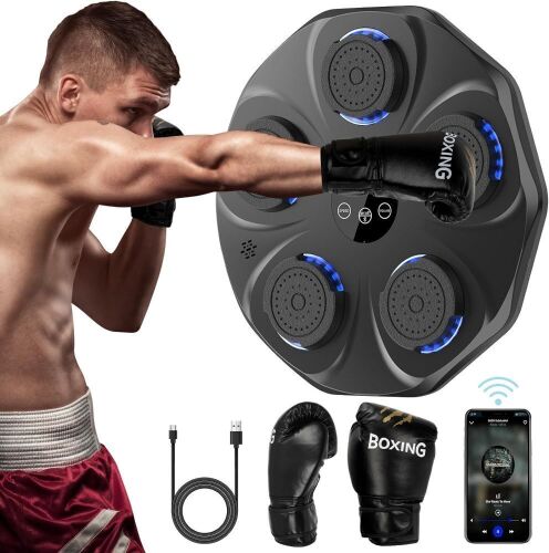 Himove Music Boxing Machine with Boxing Gloves - Lot 602