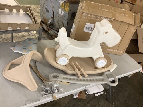Kids Rocking Horse - Unknown if Hardware Complete  - Lot 197