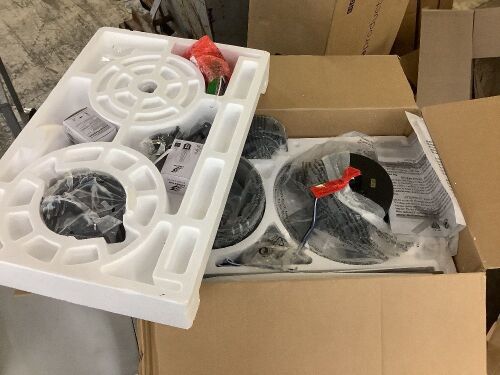 Hunter Fan Company Houston Ceiling Fan, 52, Matte Black - Lot 263