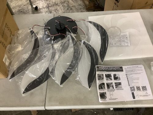 Ricodo Low Profile Ceiling Fan Light  - Lot 590