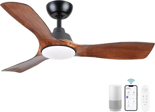 42" Smart Ceiling Fan with Lights and Remote - Lot 266