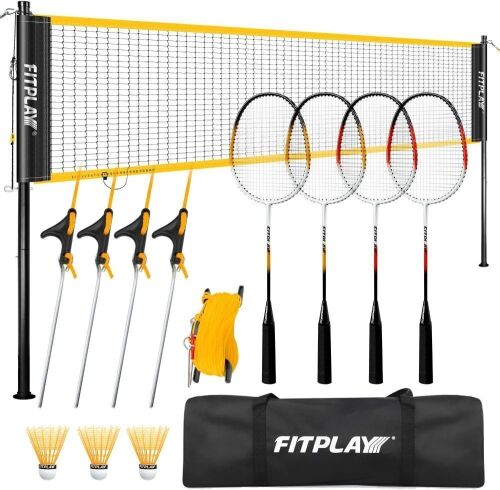 Portable Badminton Set  - Lot 496