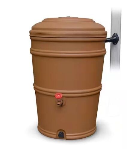 EarthMinded RainStation 45 Gal. Rain Barrel with Diverter - Lot 25