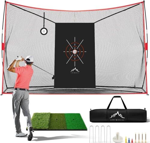 10x7ft Heavy Duty Golf Practice Net with Targets  - Lot 17