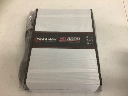 Taramps HD3000 Amplifier, Untested, Appears new, Sold as is - Lot 78