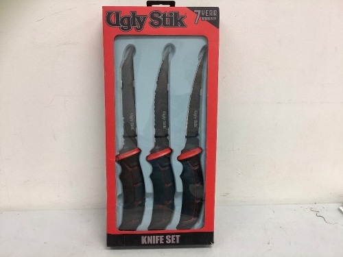 Ugly Stik Knife Set, Appears New, Sold as is - Lot 94