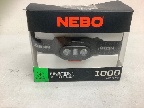 Nebo Einstein Head Lamp, E-Comm Return - Lot 117
