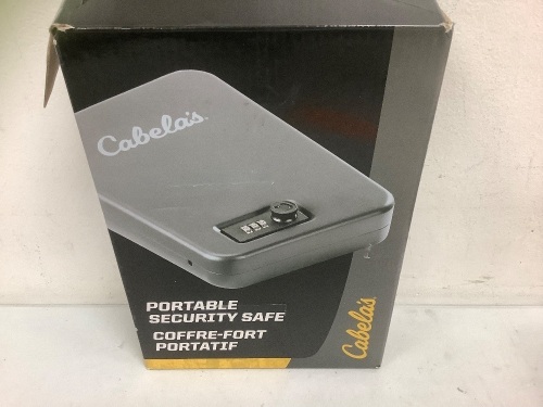 Portable Security Safe, E-Comm Return - Lot 127