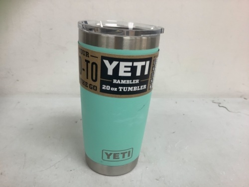 Yeti 20oz Tumbler, E-Comm Return, Slider on Lid Broken - Lot 170