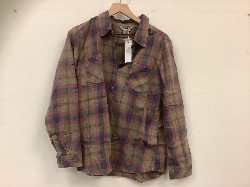 Natural Reflections Womens Flannel, Large, Appears New - Lot 203