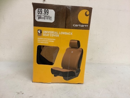 Carhartt Lowback Seat Cover, Appears New, Sold as is - Lot 215