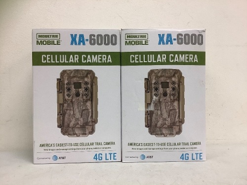 Lot of (2) Moultrie Trail Cameras, E-Commerce Return, Untested, Sold as is - Lot 225
