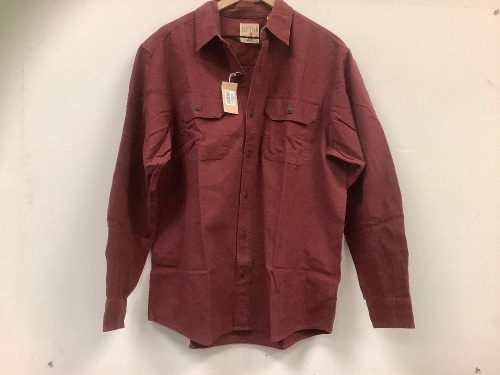 Red Head Mens Button Down, Large, Appears New - Lot 232