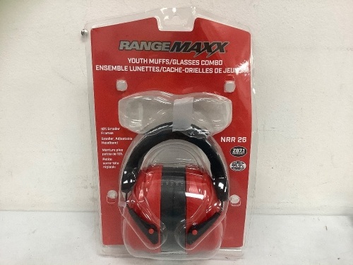 RangeMaxx Youth Muffs, Missing Glasses, E-Commerce Return, Sold as is - Lot 243
