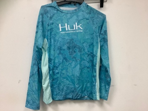 Huk Youth Long Sleeve Shirt, YXL, Appears New, Sold as is - Lot 375