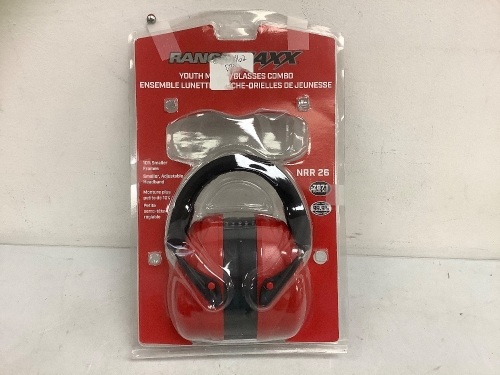 RangeMaxx Youth Earmuffs, Missing Glasses, E-Commerce Return, Sold as is - Lot 303