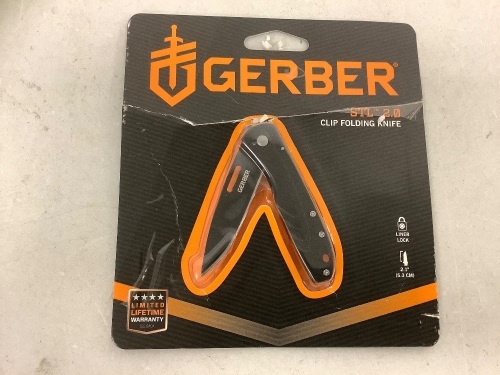 Gerber Clip Folding Knife, Appears New, Sold as is - Lot 313
