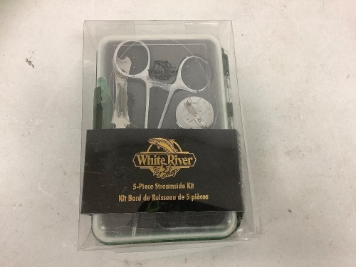 White River Fly Shop Streamside Kit, E-Commerce Return, Sold as is - Lot 478