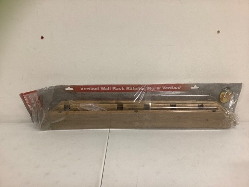 Vertical Wall Rack, E-Comm Return - Lot 583