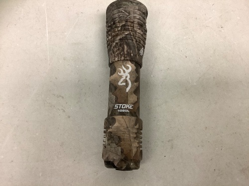 Browning USB Rechargeable Flashlight, Missing Battery & Cord, E-Comm Return, Sold as is - Lot 461