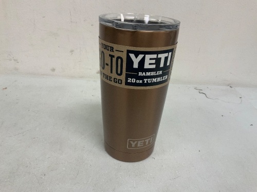 Yeti Rambler Tumbler, Appears New, Sold as is - Lot 304