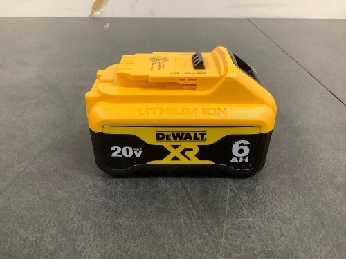 DEWALT Lithium Ion Battery 20V DCB206 - Lot 8143