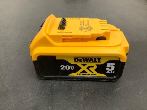 DEWALT Lithium Ion Battery 20V DCB205 - Lot 8146
