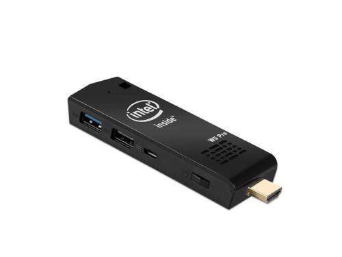 W5 Pro MINI PC Intel Aton Z8350 Quad Core 1.44GHz to 1.92Ghz 2G/32G WIFI Bluetooth Windows 10 Built-in Fan Win10 Compute Stick - Lot 8184