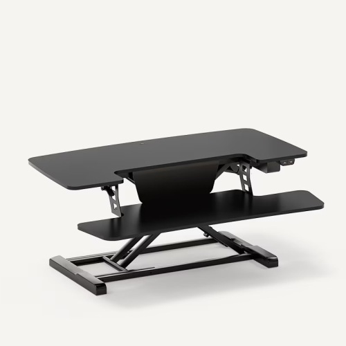 Motorized Computer Riser EM7L Black - Lot 8196
