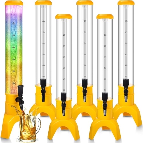 Domensi 6 Pcs Drink Tower Dispenser for Drinks - Lot 8383