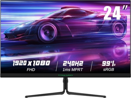 240Hz Gaming Monitor, 24.5-Inch FHD Computer Monitor (1080p), 1ms - Lot 8384