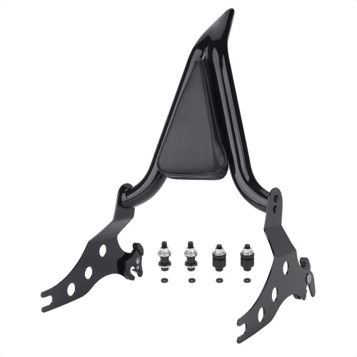 FIASRAC Sissy Bar with Detachable Passenger Backrest Pad Fit for Harley Fat Boy FLFBS 2018-2023 - Lot 8653anm