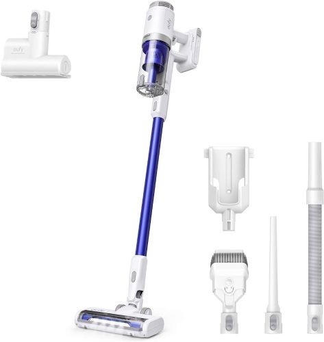 eufy by Anker, HomeVac S11 Go, Cordless Stick Vacuum Cleaner, Lightweight, Cordless, 120AW Suction Power, Detachable Battery, Cleans Carpet to Hard Floor - Lot 8709