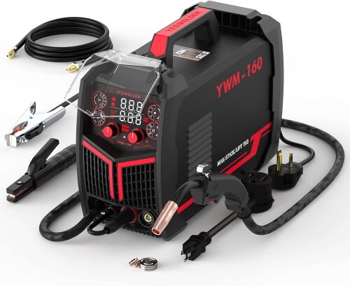 YESWELDER Gas Gasless 160A multiprocess MIG Welder - Lot 8909