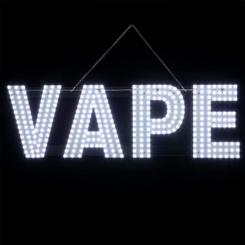 Large LED VAPE Sign - Lot 8873
