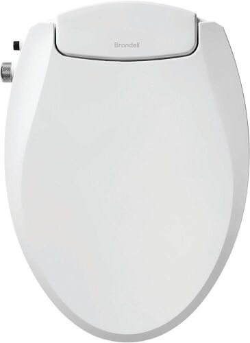 Brondell EcoSeat S101 Non-Electric Bidet Toilet Seat, Elongated  - Lot 630