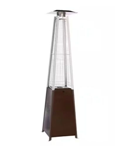 Hampton Bay 42,000 BTU Gold Gas Patio Heater - Lot 59