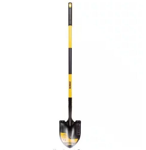DEWALT 49 in. Fiberglass Handle Carbon Steel Digging Shovel  - Lot 732