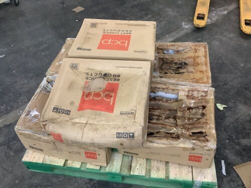 Lot of (6) Metal Raised Garden Bed, Oval Outdoor Planter Box for Vegetables - 8x2x2ft - Water Damaged Boxes  - Lot 115